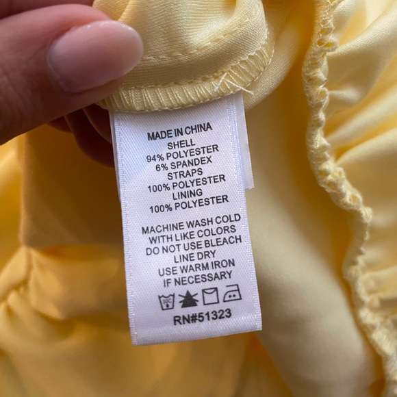 Spaghetti Strap Ruffle Hem Slip Dress - Picture 7 of 7